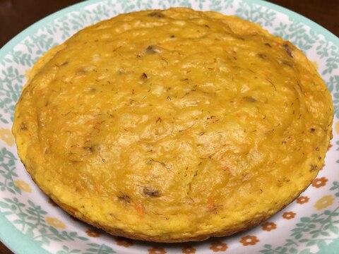 炊飯器で☆にんじんバナナのスポンジケーキ★